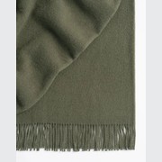Weave Home Nevis Throw Blanket - Juniper | NZ Lambswool gallery detail image