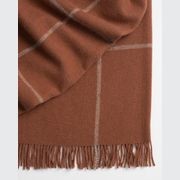 Weave Home Ranfurly Throw - Earth | 100% Wool | Large Size gallery detail image