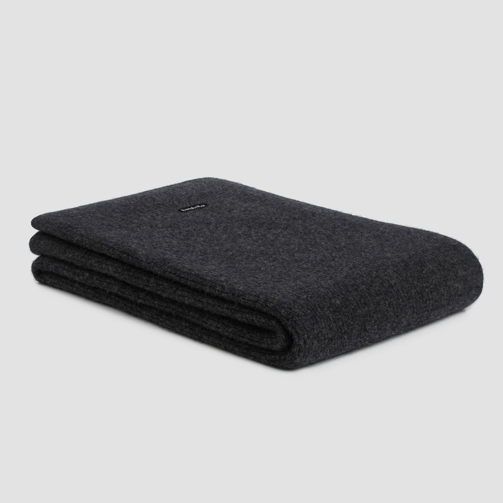 Chain Rib Angora & Merino Wool Throws gallery detail image