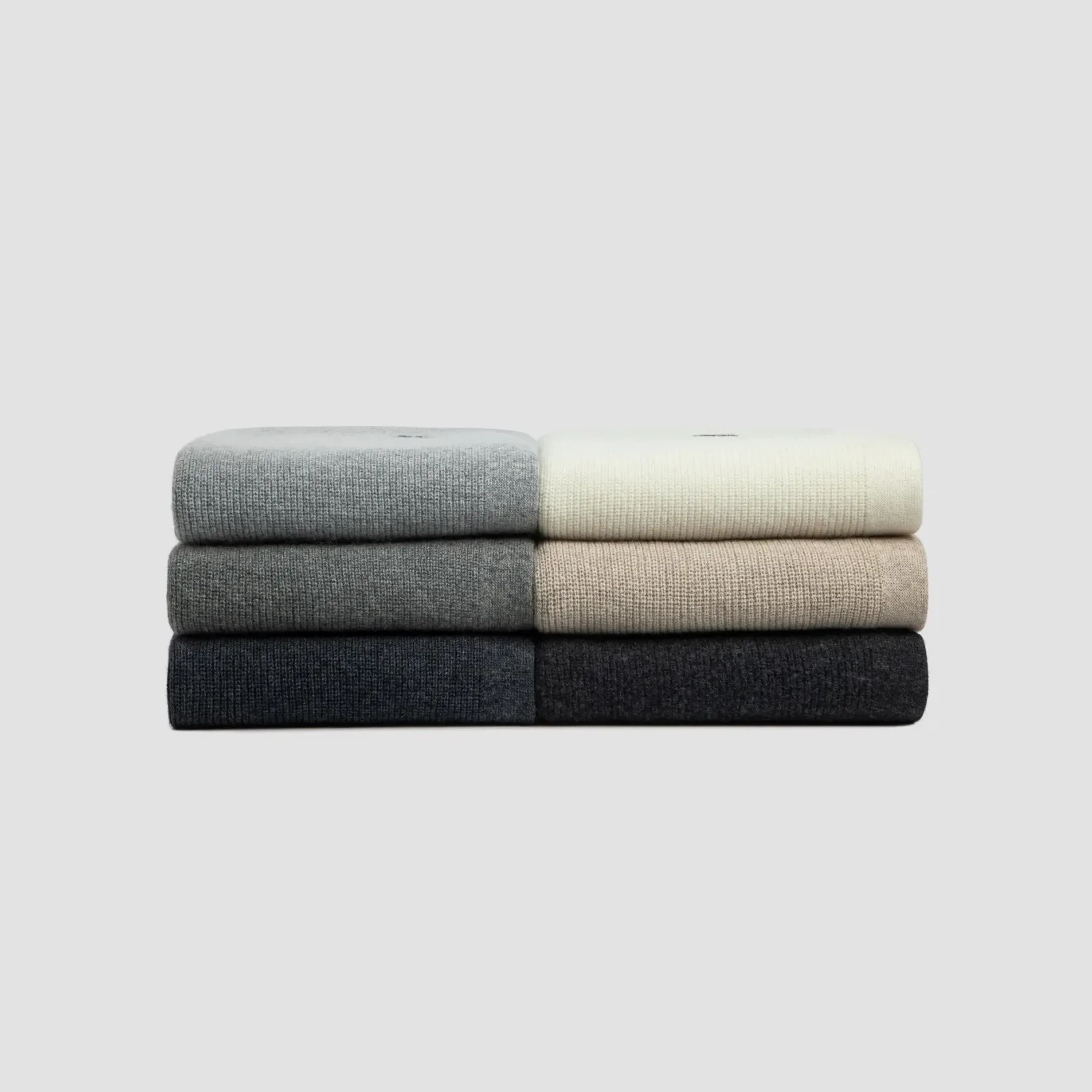 Chain Rib Angora & Merino Wool Throws gallery detail image