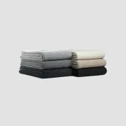 Chain Rib Angora & Merino Wool Throws gallery detail image