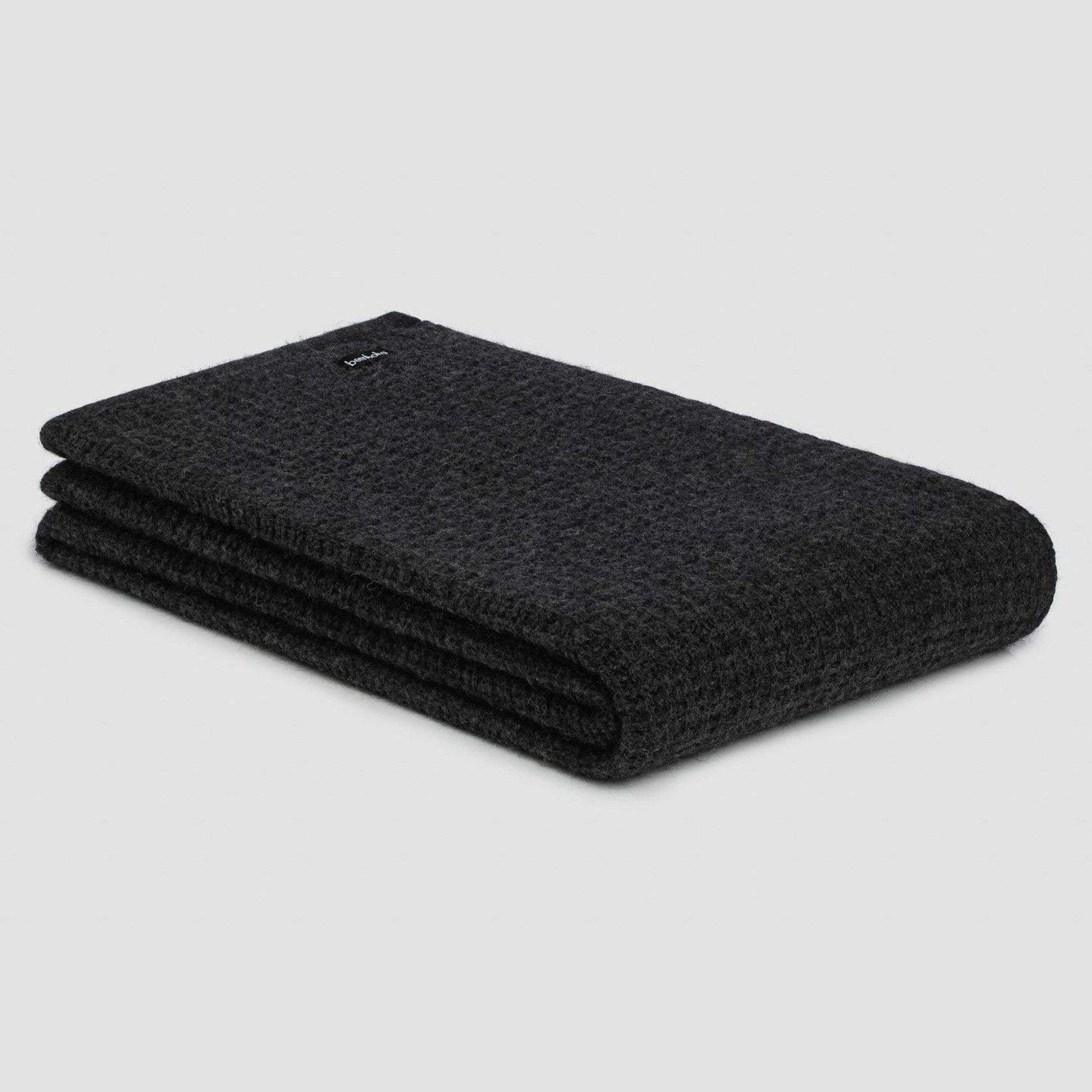 Chunky Box Angora & Merino Wool Throws gallery detail image