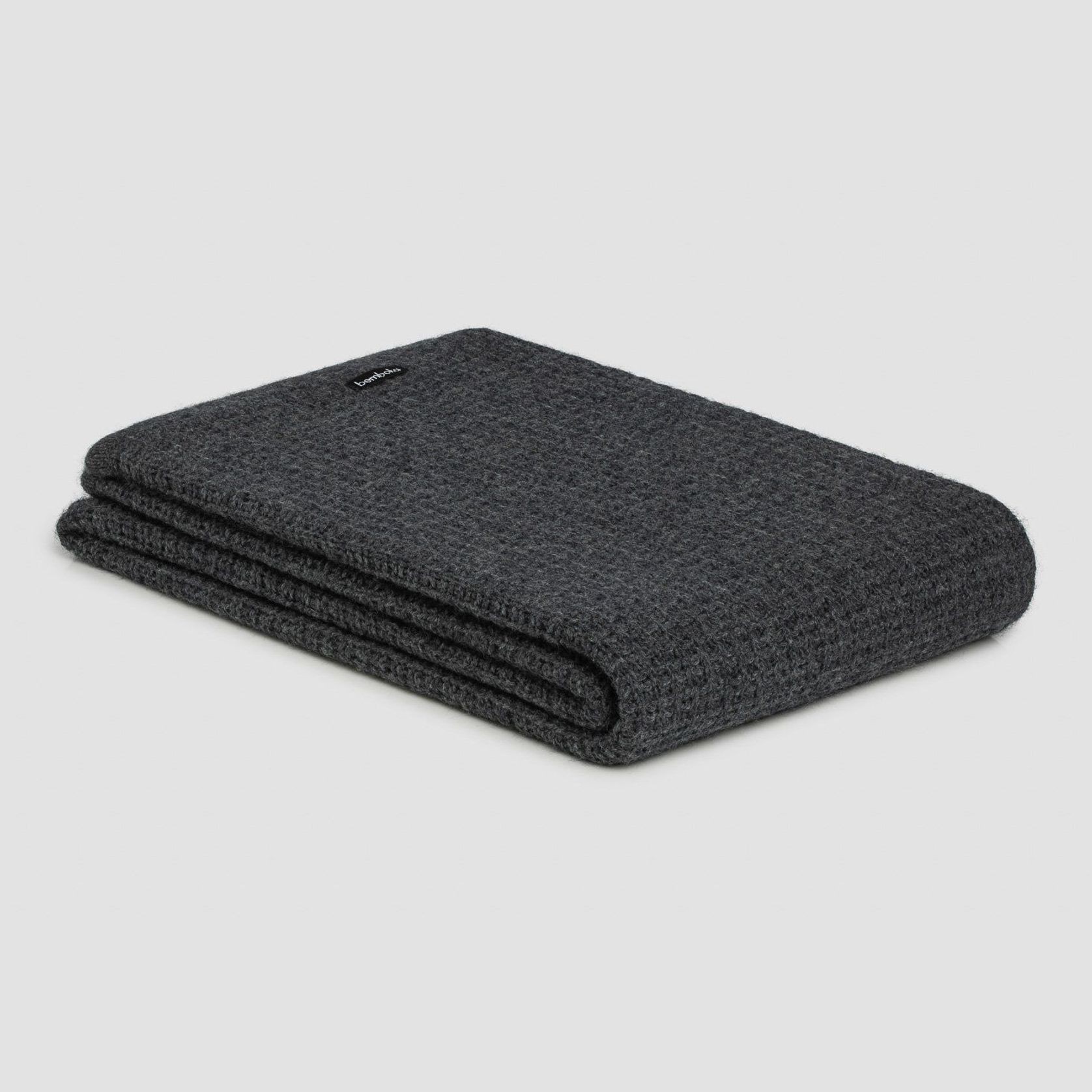 Chunky Box Angora & Merino Wool Throws gallery detail image