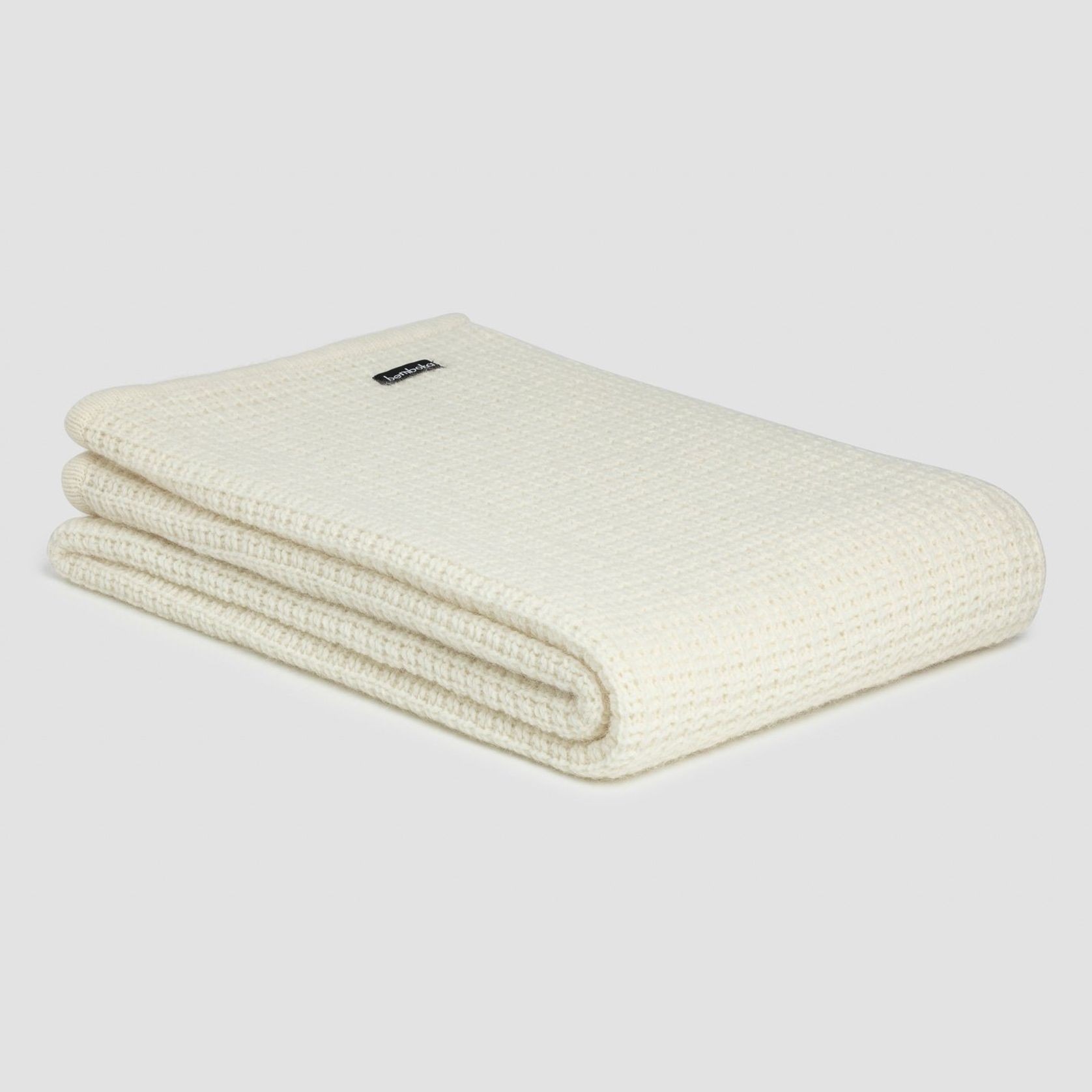 Chunky Box Angora & Merino Wool Throws gallery detail image