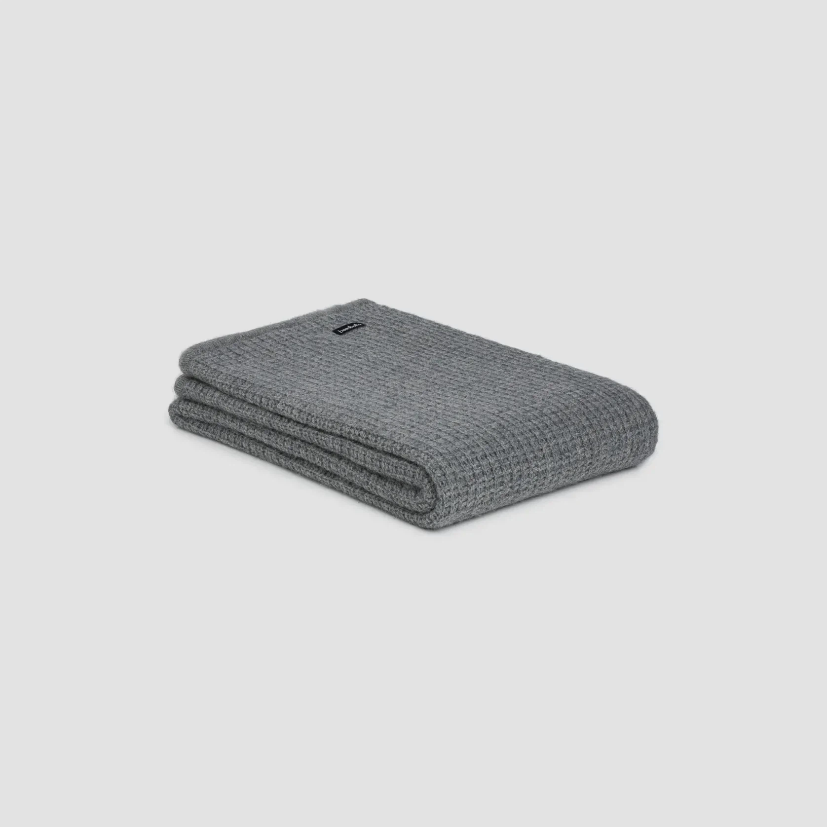 Chunky Box Angora & Merino Wool Throws gallery detail image