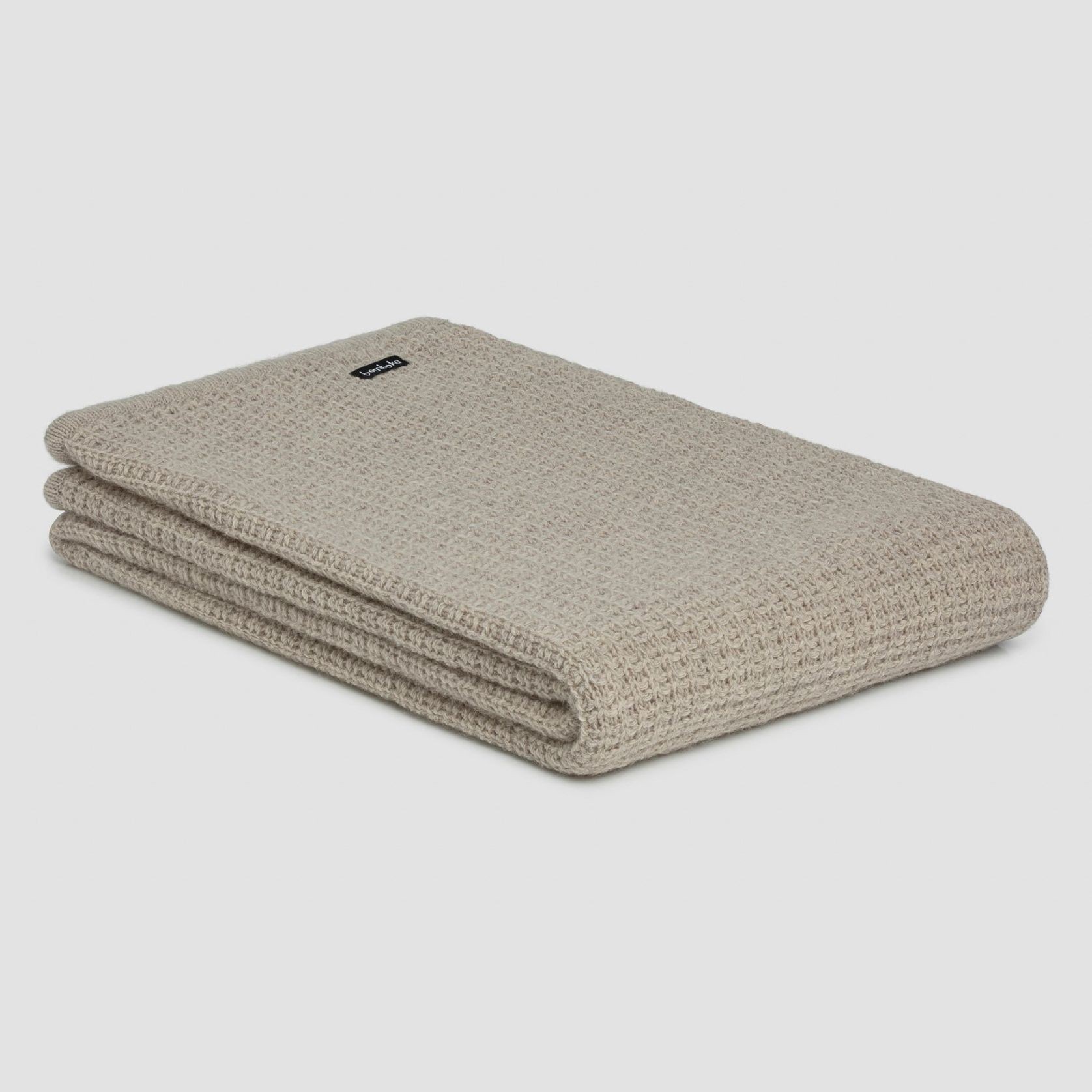 Chunky Box Angora & Merino Wool Throws gallery detail image