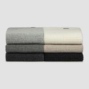 Chunky Box Angora & Merino Wool Throws gallery detail image