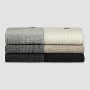 Chunky Box Angora & Merino Wool Throws gallery detail image