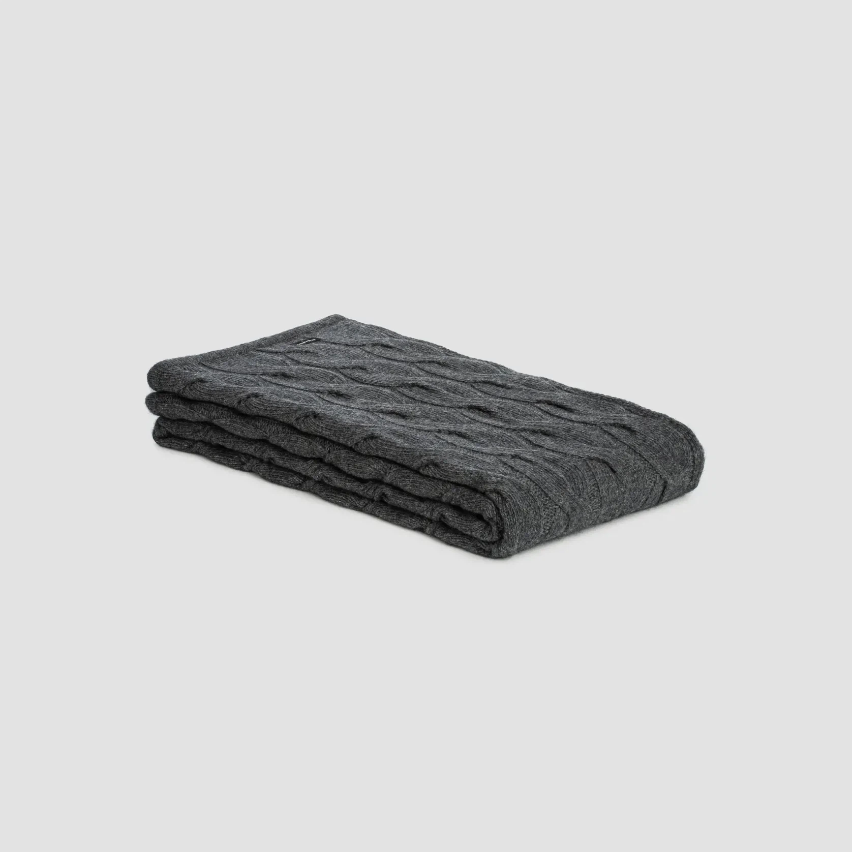 Chunky Cable Angora & Merino Wool Throws gallery detail image