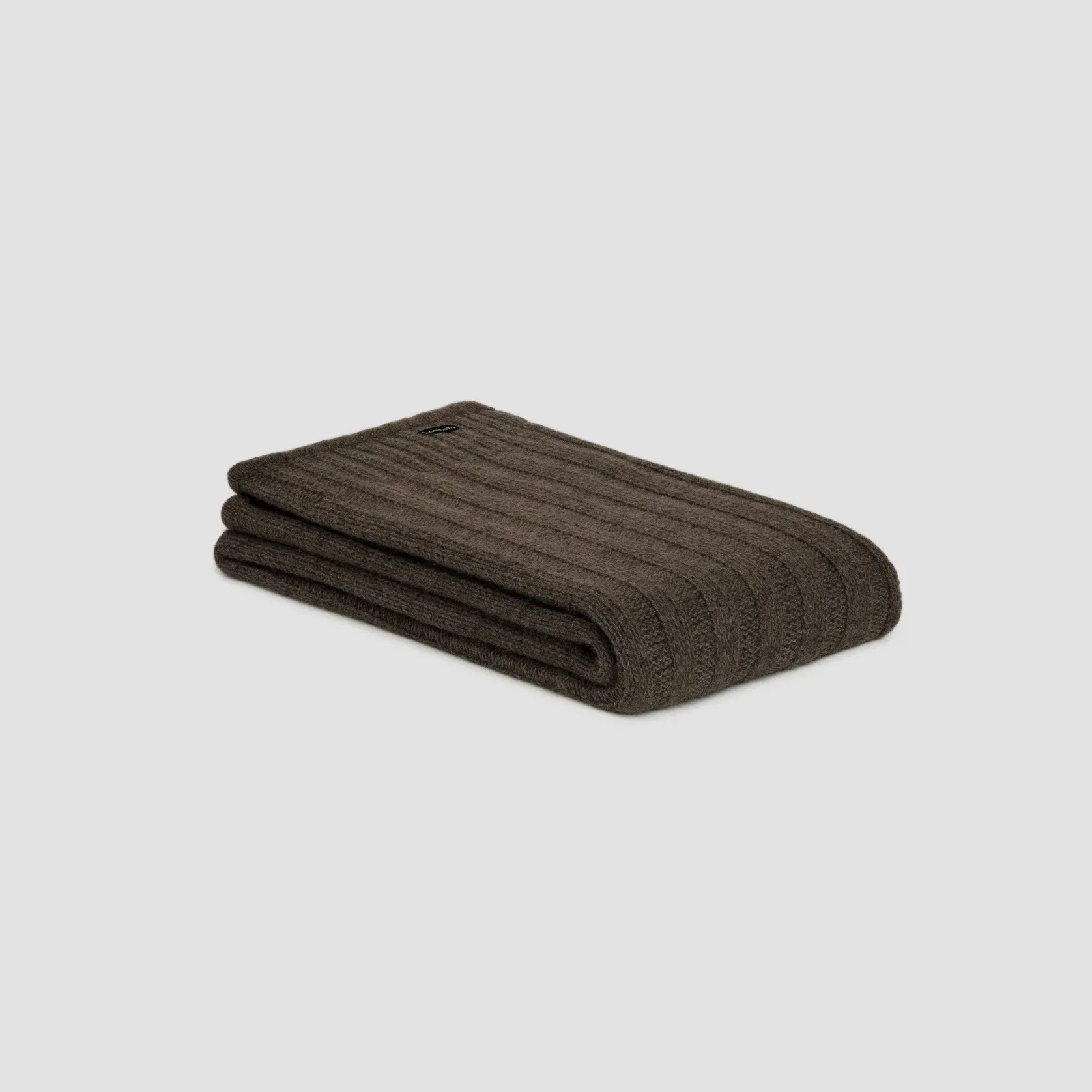 Chunky Rib Angora & Merino Wool Throws gallery detail image