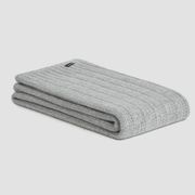Chunky Rib Angora & Merino Wool Throws gallery detail image