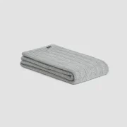 Chunky Rib Angora & Merino Wool Throws gallery detail image