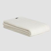 Chunky Rib Angora & Merino Wool Throws gallery detail image