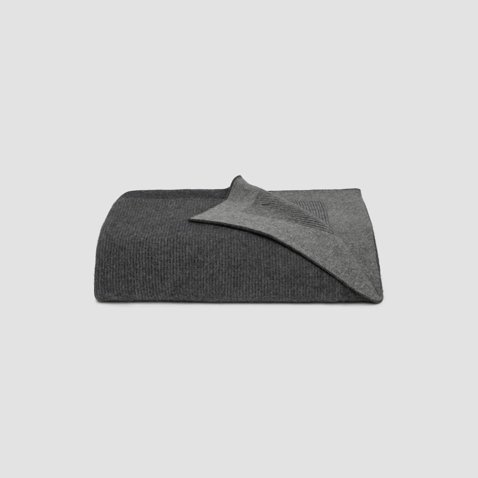 Reversible Rib Angora & Merino Wool Blankets gallery detail image