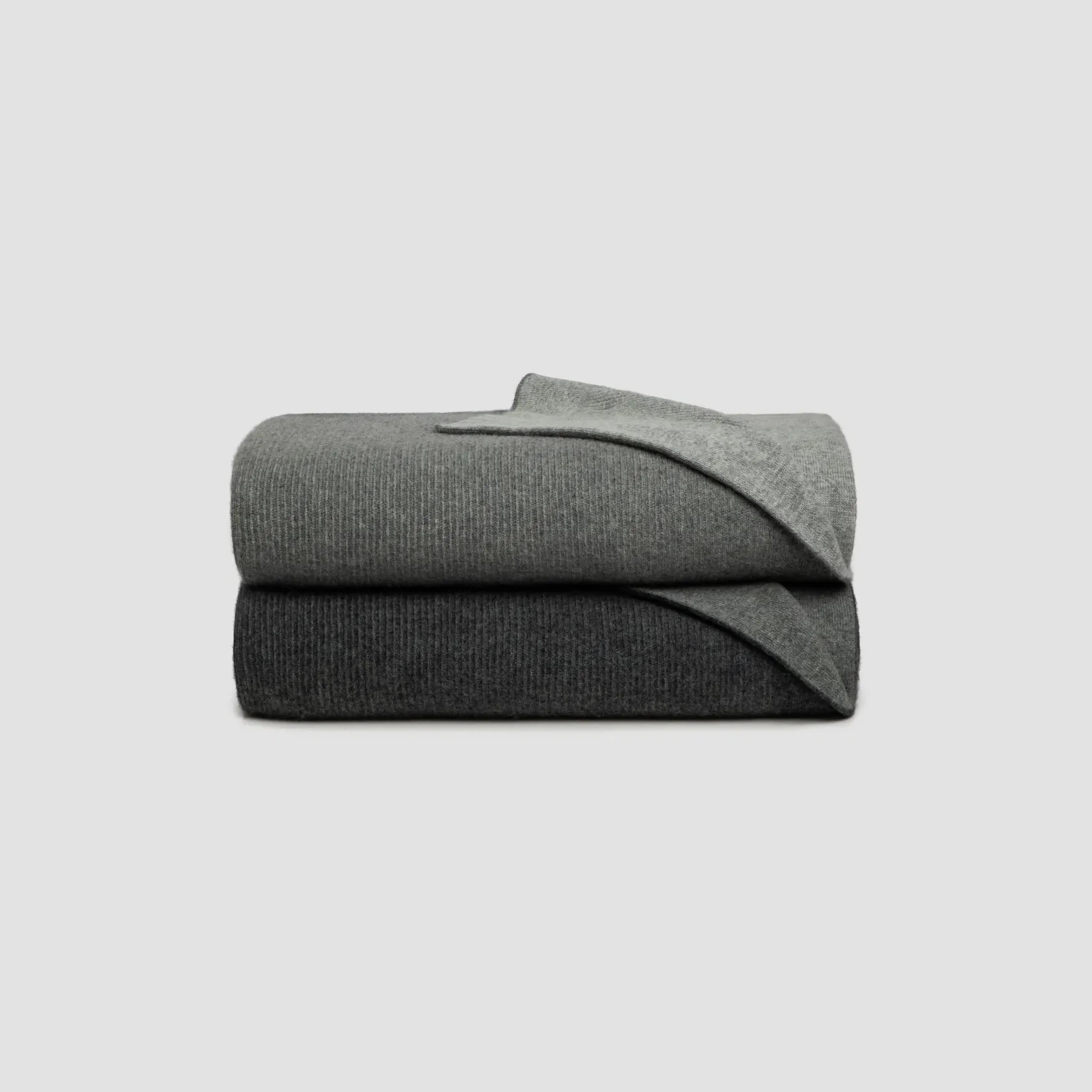 Reversible Rib Angora & Merino Wool Blankets gallery detail image