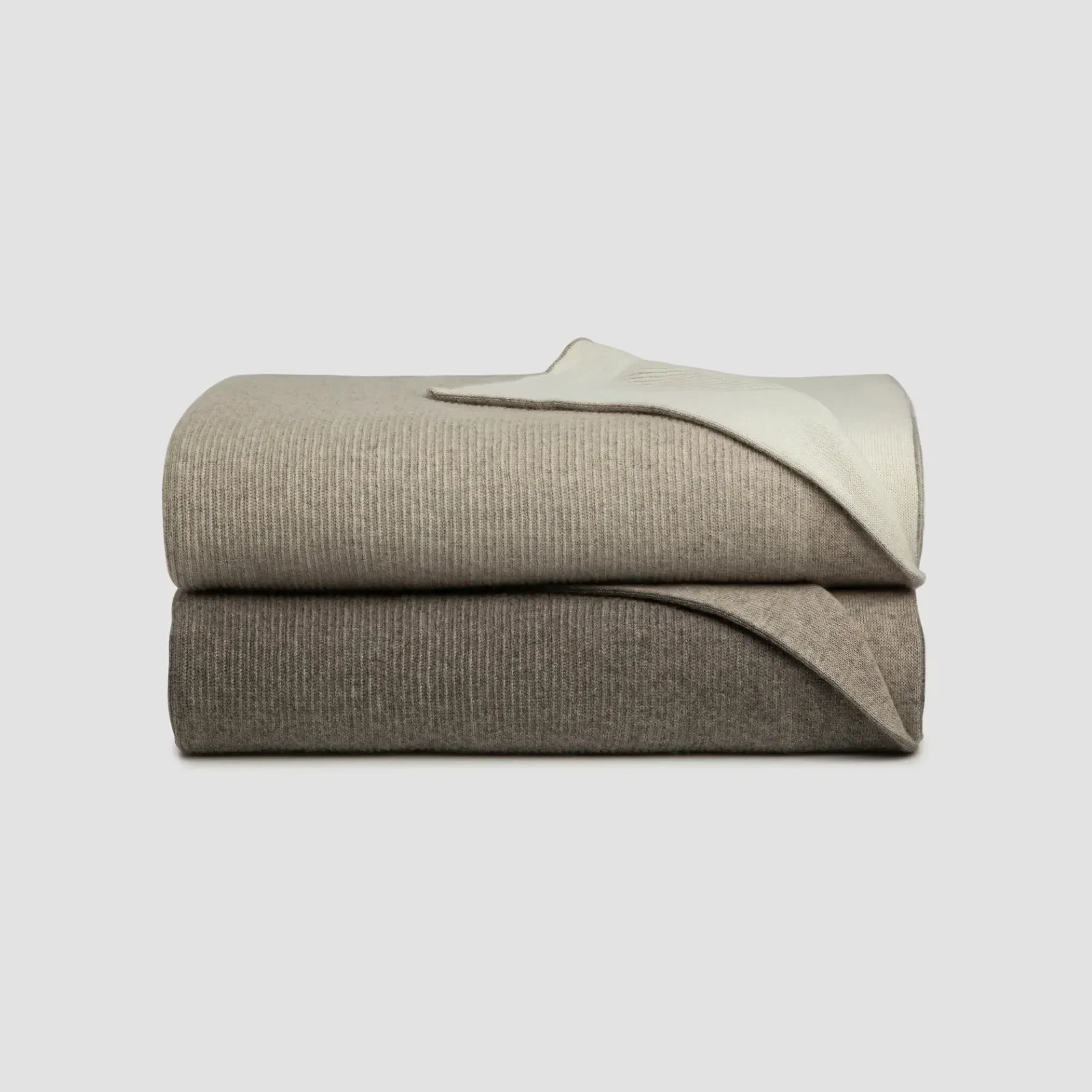 Reversible Rib Angora & Merino Wool Blankets gallery detail image