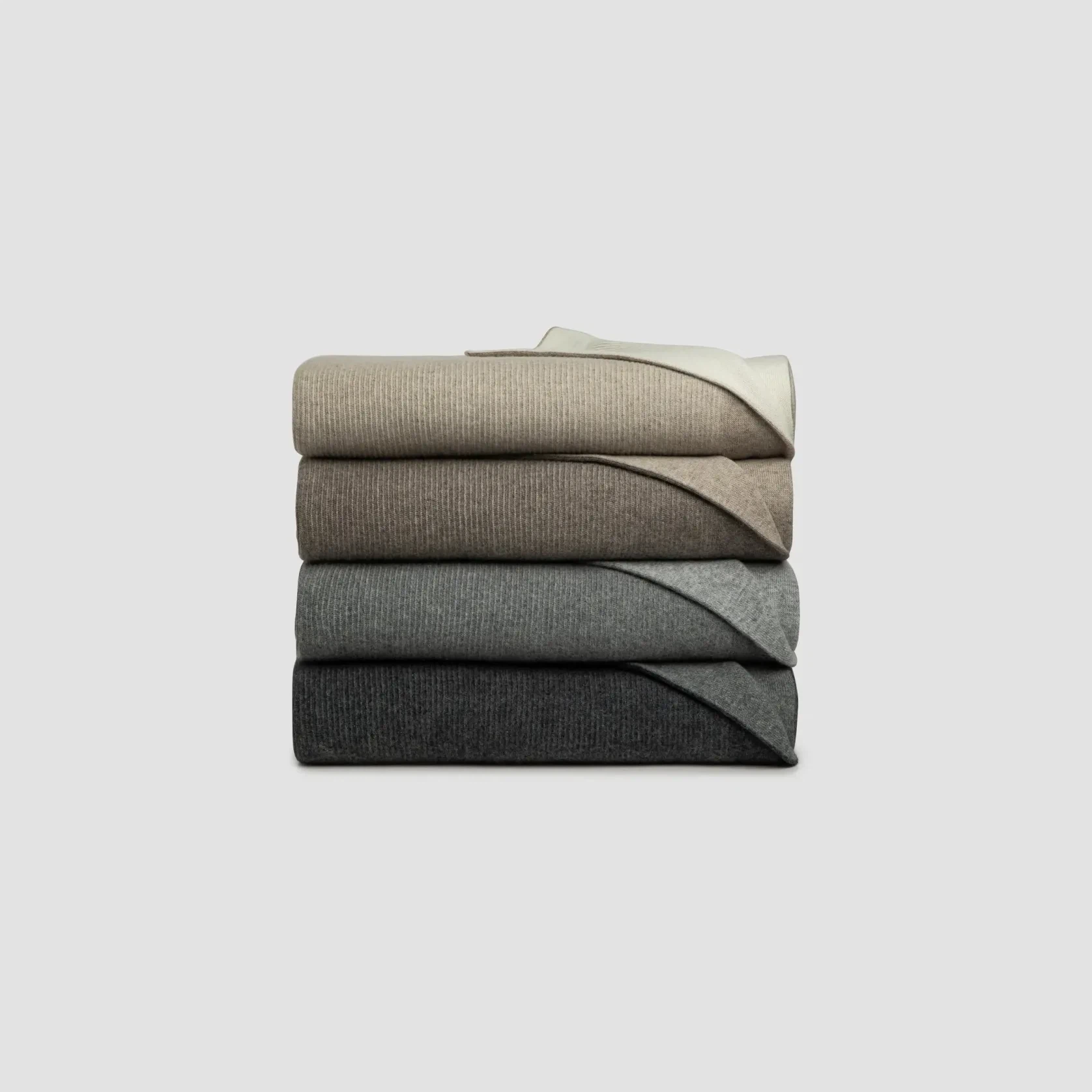 Reversible Rib Angora & Merino Wool Blankets gallery detail image