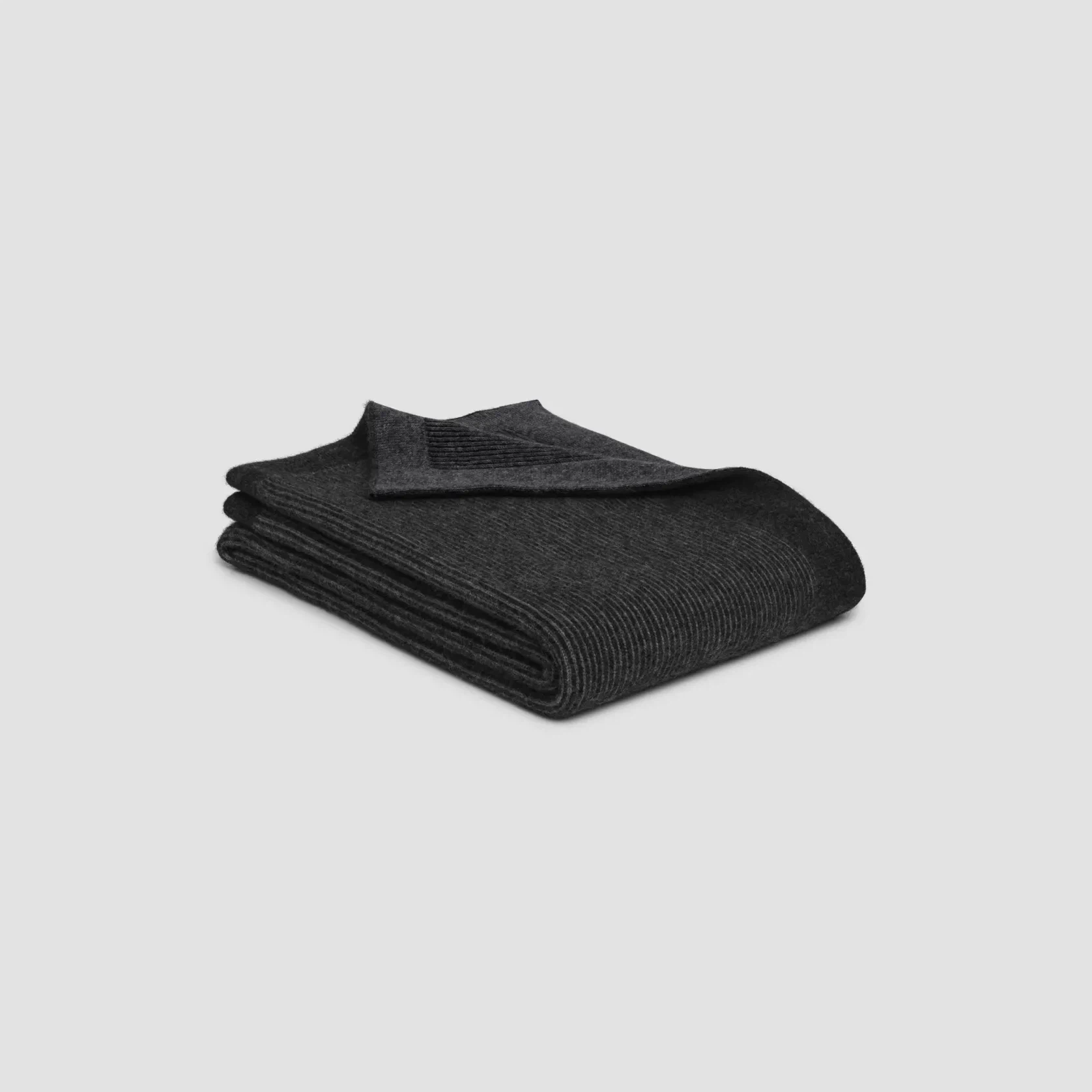 Reversible Rib Angora & Merino Wool Throws gallery detail image