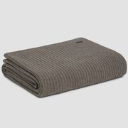 Wide Rib Angora & Merino Wool Throws gallery detail image