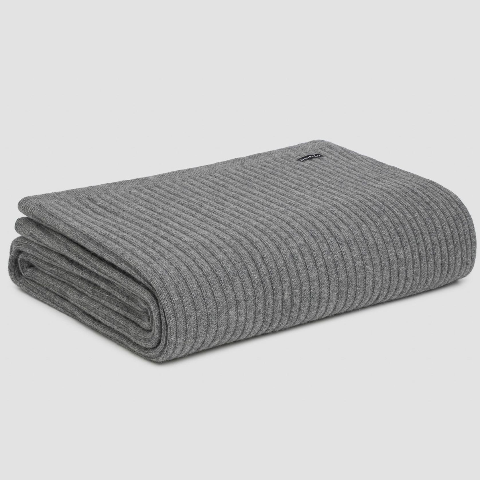 Wide Rib Angora & Merino Wool Throws gallery detail image