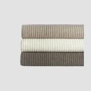 Wide Rib Angora & Merino Wool Blankets gallery detail image