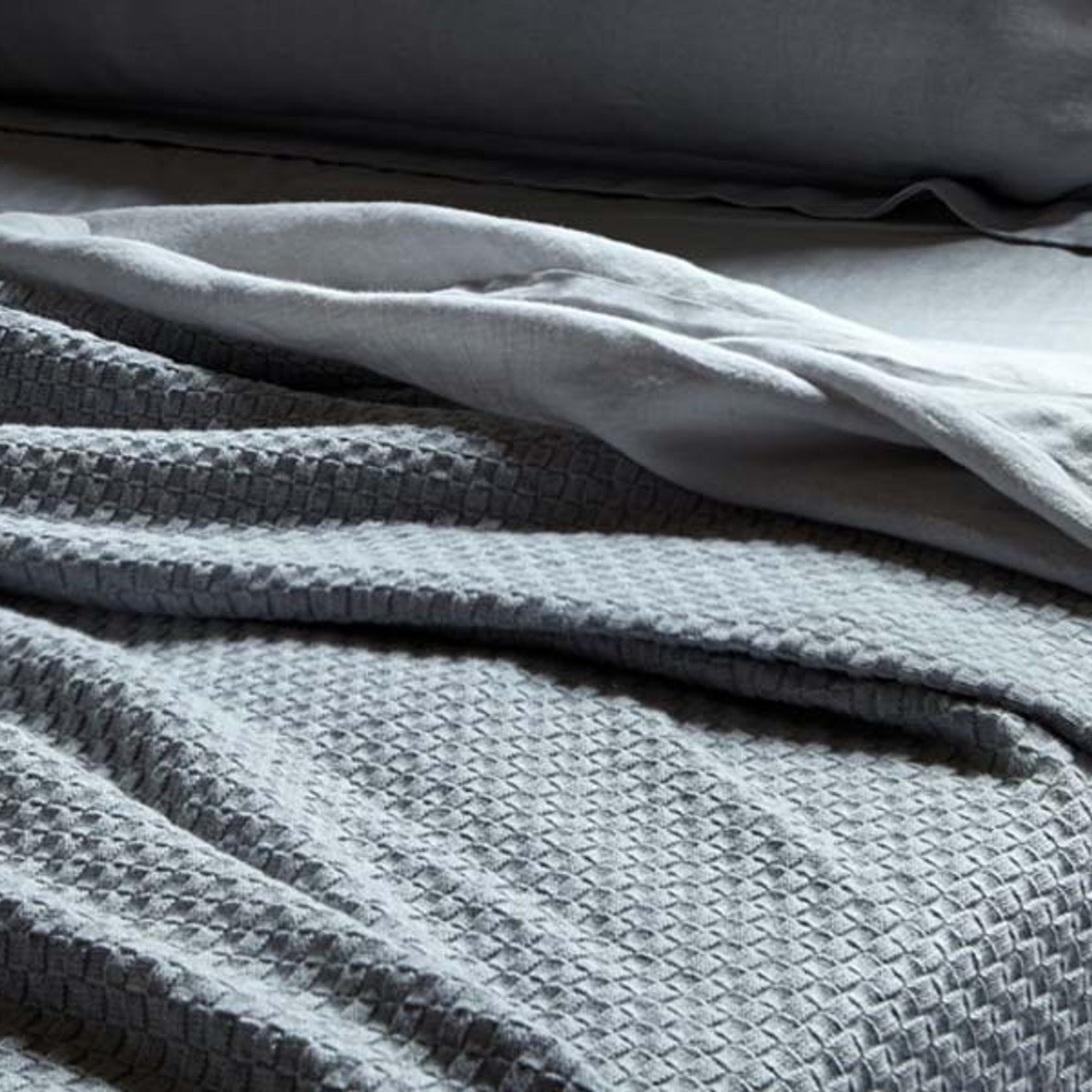 Basketweave Cotton Throws gallery detail image