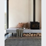 Baya Cromwell Throw - Olive | Cotton Blend gallery detail image
