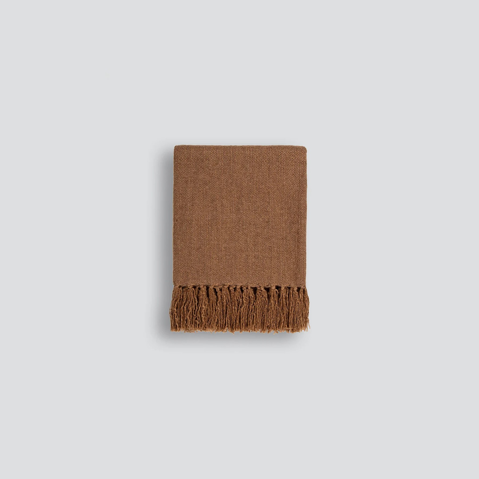 Baya Richmond Throw - Cinnamon | Acrylic/Wool Blend gallery detail image