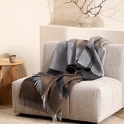 Baya Brunswick Throw - Bracken | Pure NZ Wool gallery detail image