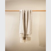 Baya Casa Throw - Oatmeal | Merino Blend gallery detail image