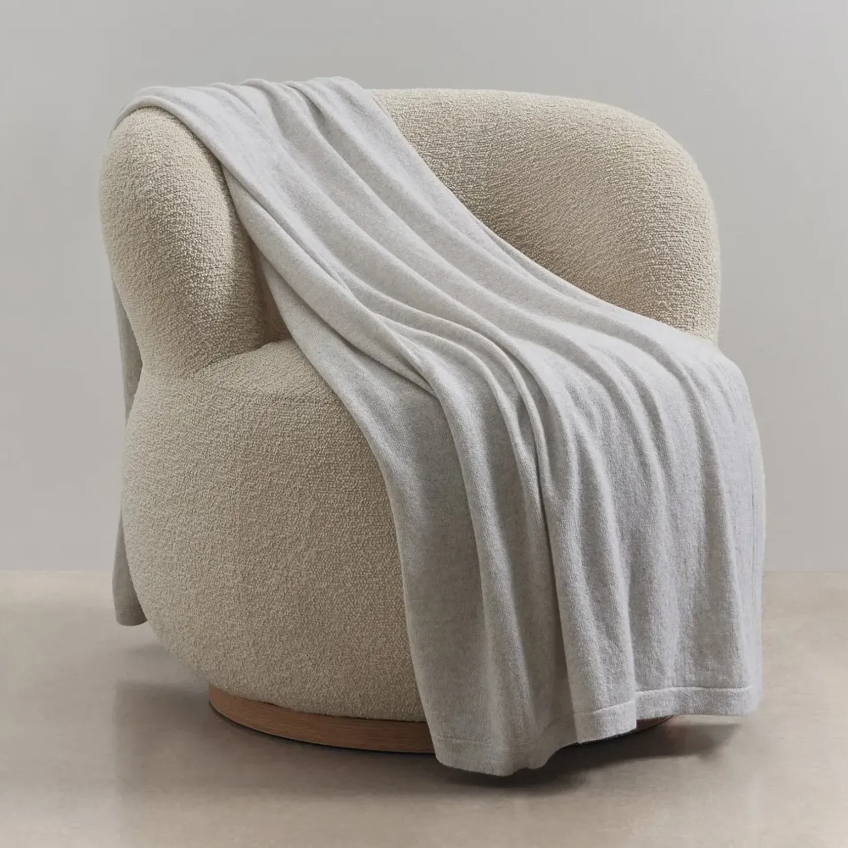 Jersey Italian Cashmere Throws, Wraps & Shawls gallery detail image
