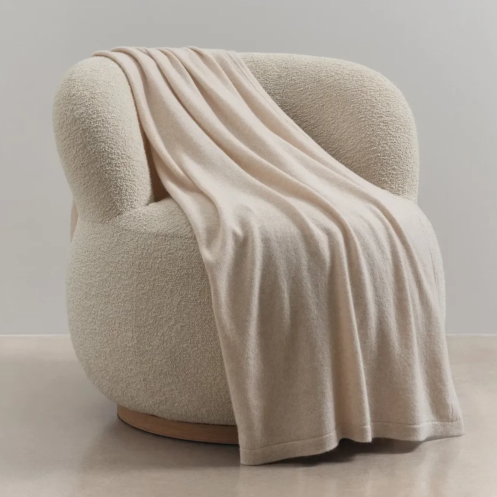 Jersey Italian Cashmere Throws, Wraps & Shawls gallery detail image