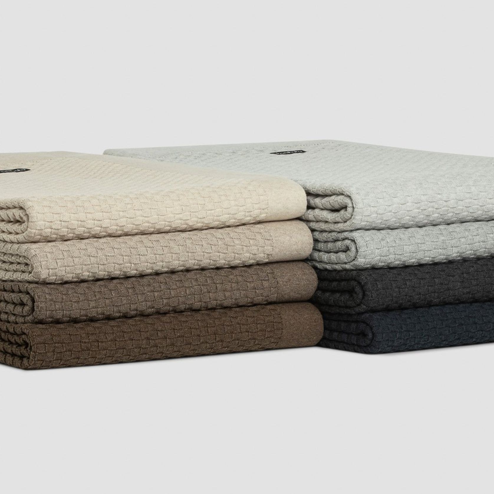 Basketweave Cotton Throws gallery detail image