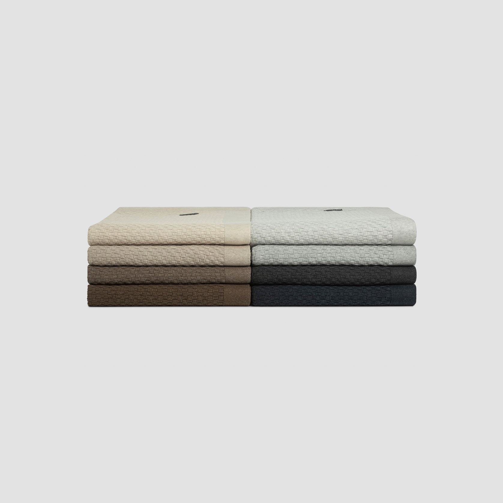 Basketweave Cotton Throws gallery detail image