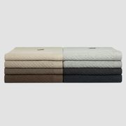 Basketweave Cotton Throws gallery detail image
