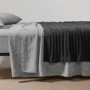 Flat Rib Cotton Throws gallery detail image