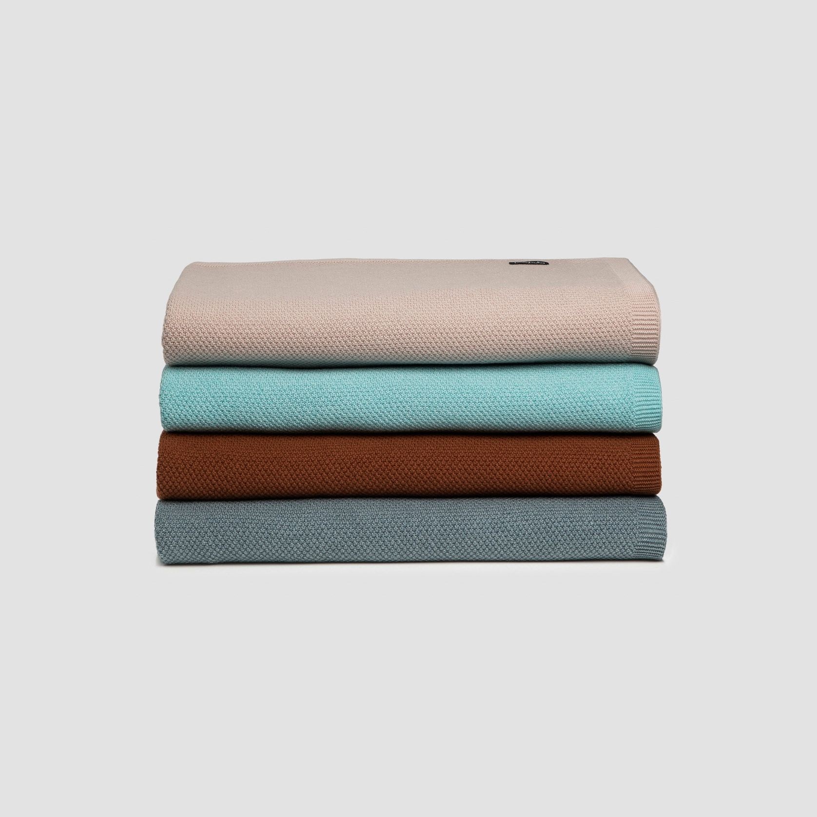 Moss Stitch Cotton Blankets gallery detail image
