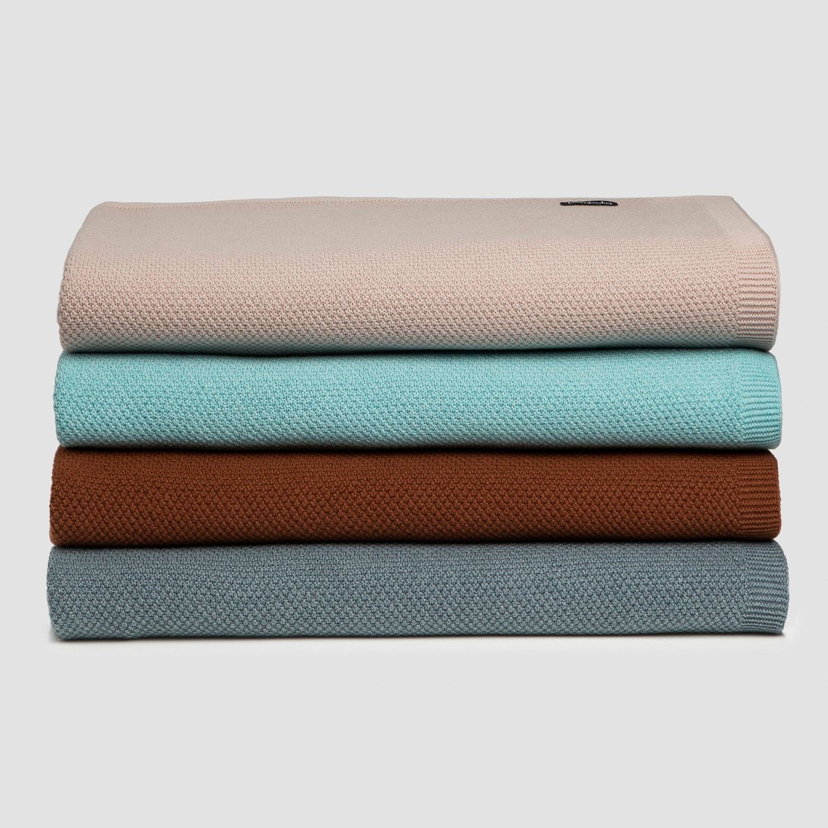 Moss Stitch Cotton Throws gallery detail image