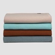 Moss Stitch Cotton Throws gallery detail image