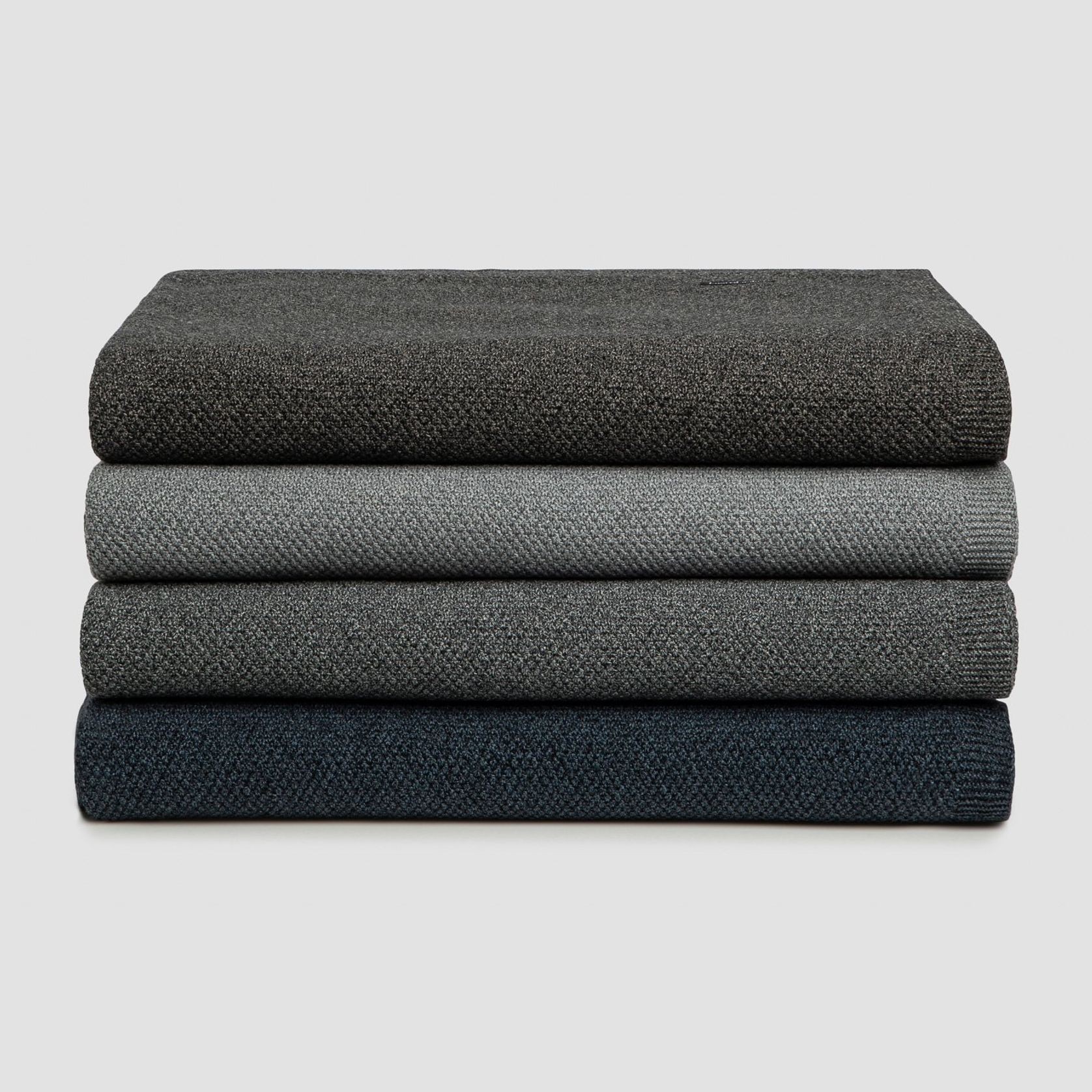 Moss Stitch Cotton Throws gallery detail image