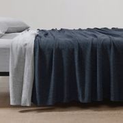 Moss Stitch Cotton Blankets gallery detail image