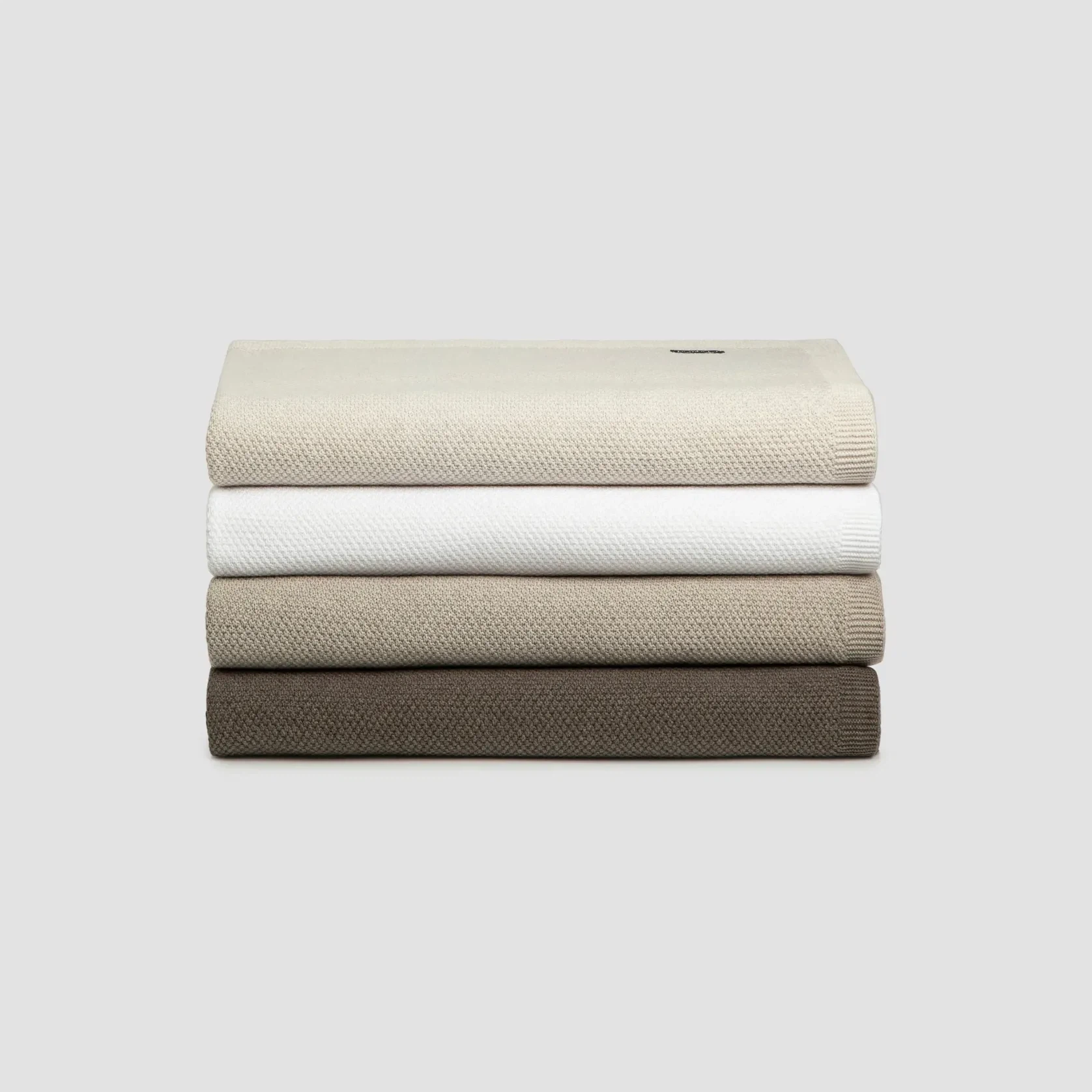 Moss Stitch Cotton Blankets gallery detail image