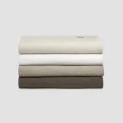 Moss Stitch Cotton Blankets gallery detail image
