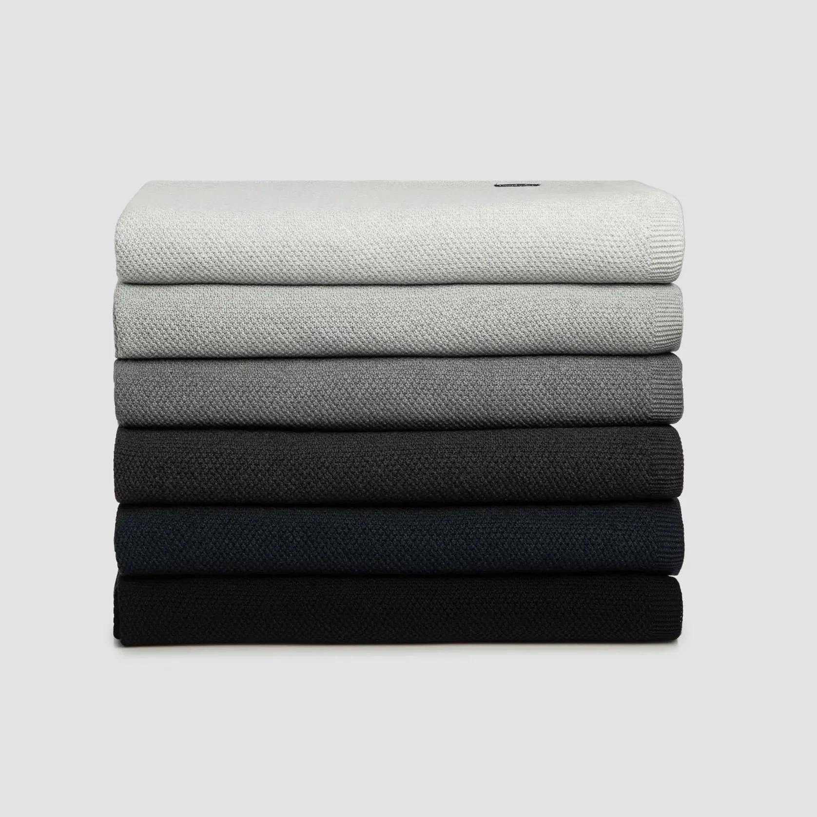 Moss Stitch Cotton Blankets gallery detail image