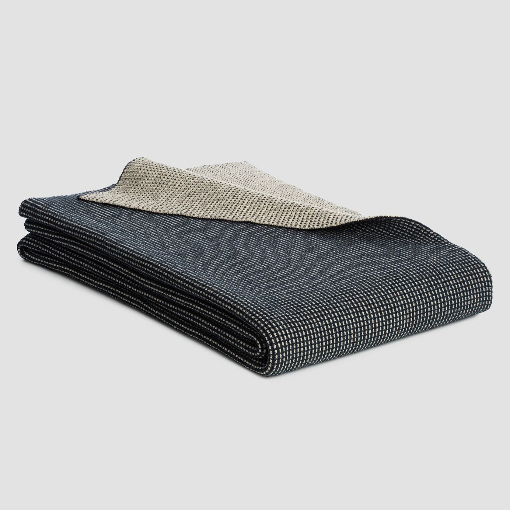 Reversible Box Knitted Weighted Blankets gallery detail image