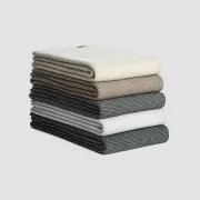 Reversible Box Knitted Weighted Blankets gallery detail image