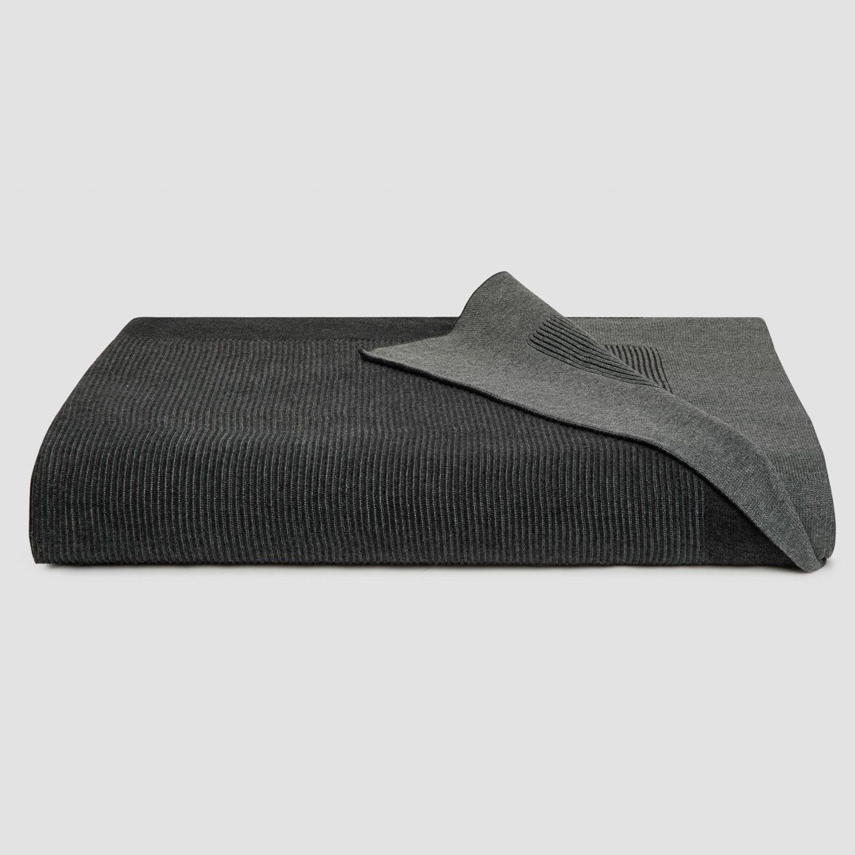 Reversible Rib Cotton Throws gallery detail image