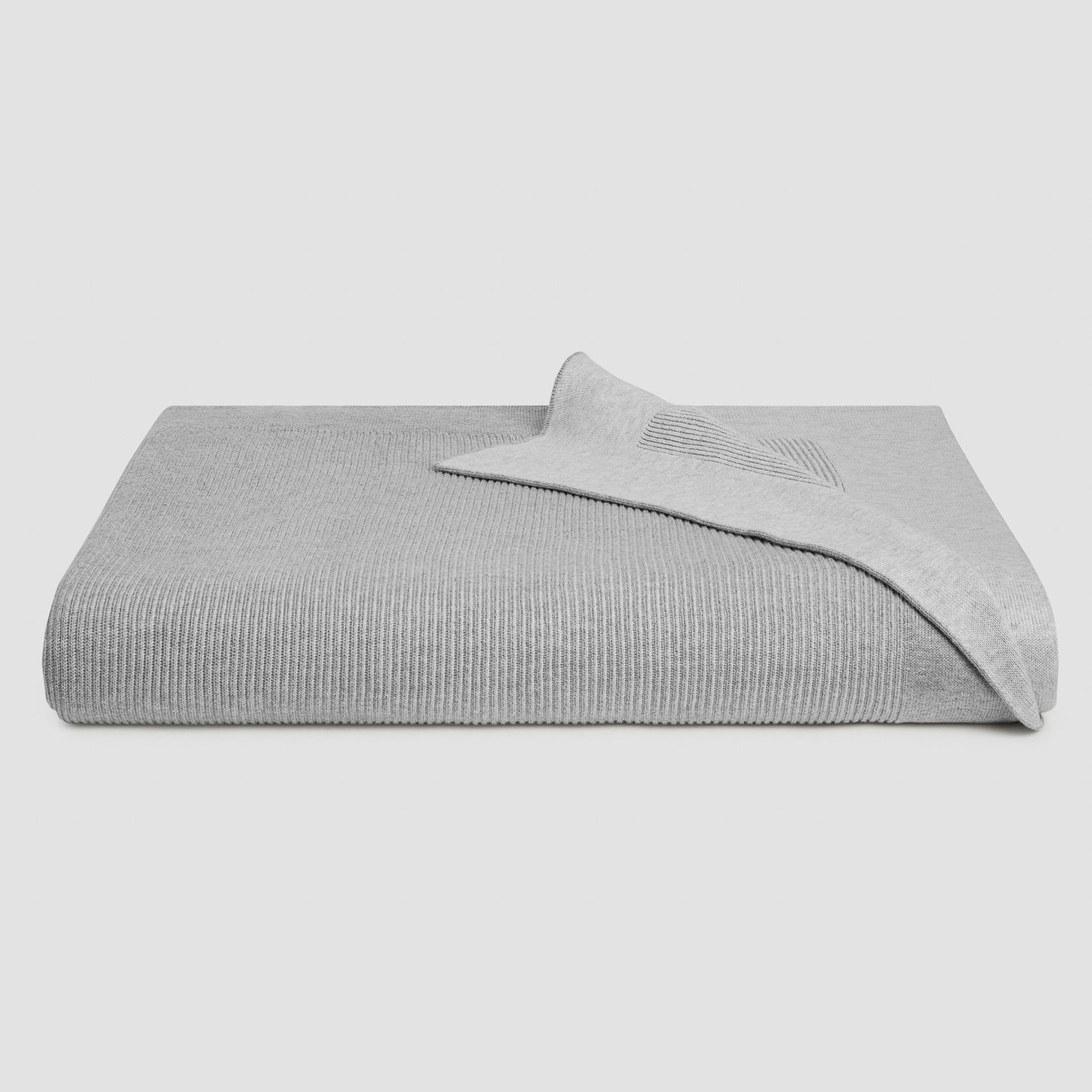 Reversible Rib Cotton Throws gallery detail image