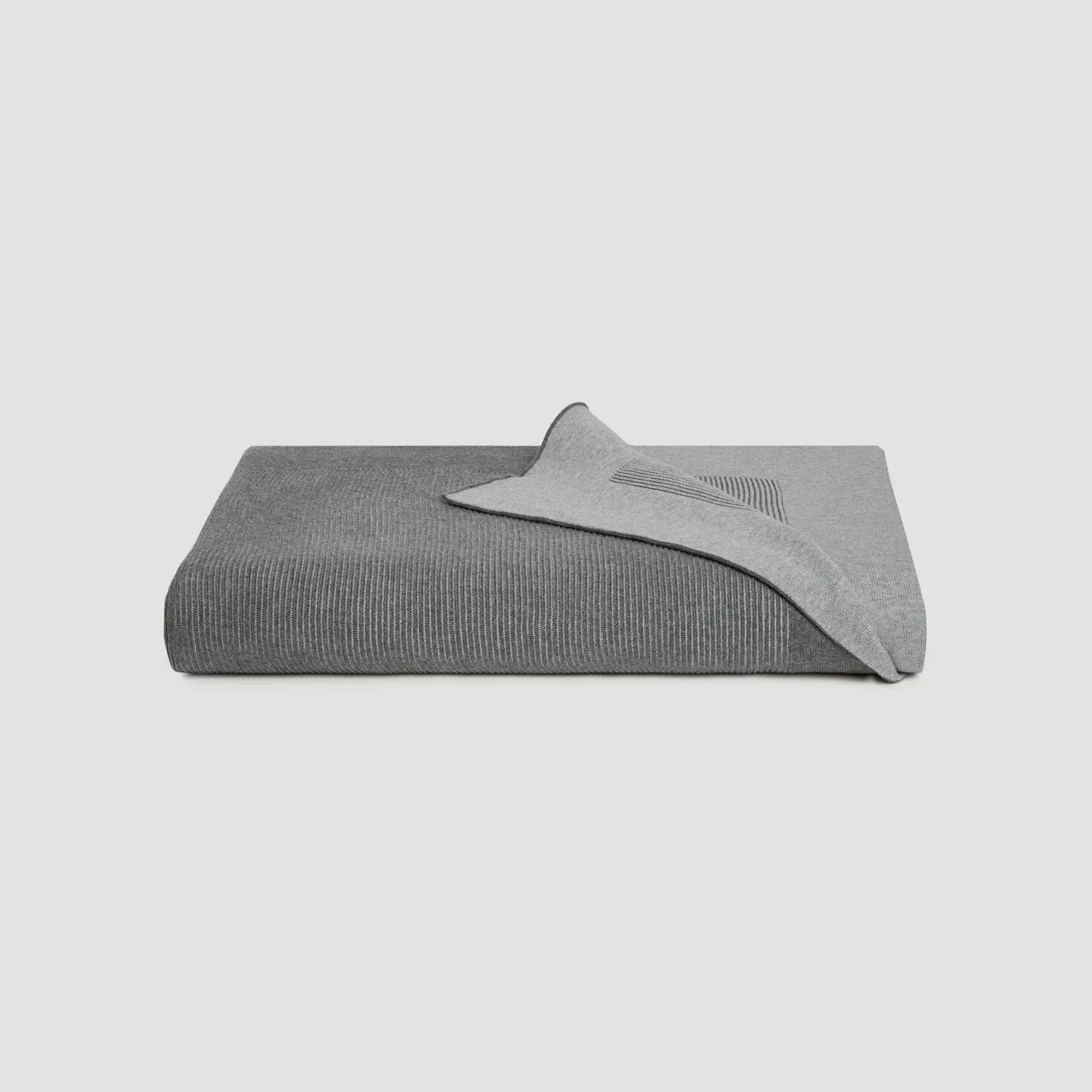 Reversible Rib Cotton Throws gallery detail image