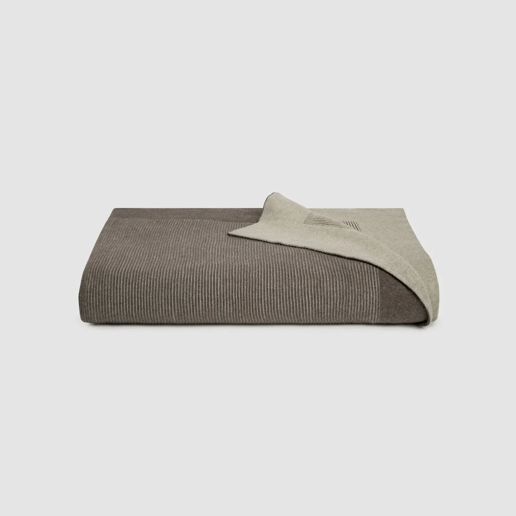 Reversible Rib Cotton Throws gallery detail image